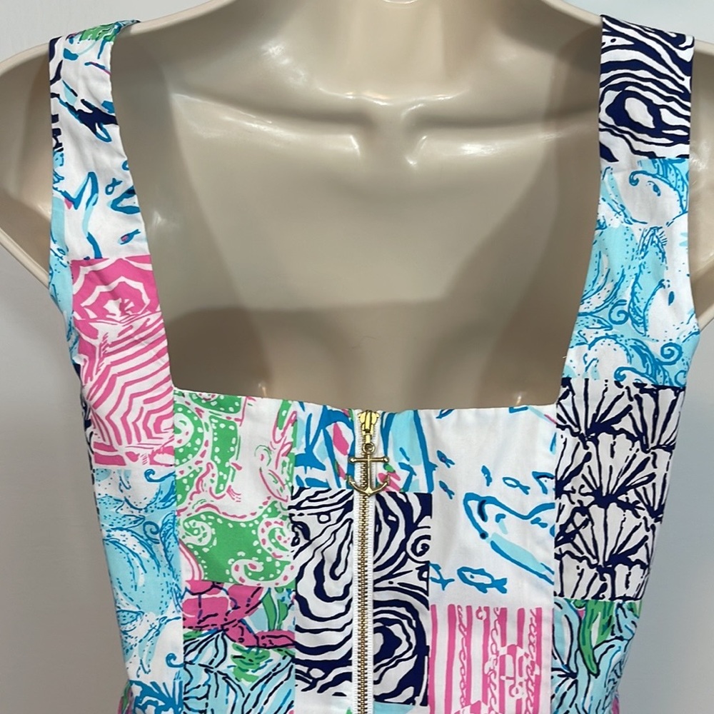 Lilly Pulitzer Osterville Patch Shift Dress - Picture 7 of 7